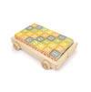 Uncle Goose Classic Abc Blocks With Wagon - Made In The Usa