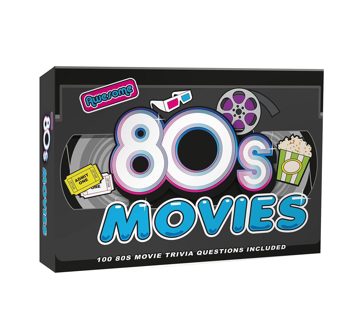 Awesome 80S Movie Trivia 100 Cards Questions Game
