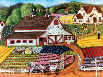 Masterpieces 750 Piece Jigsaw Puzzle For Adults And Family - Fresh Flowers - 18'X24'