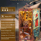 Diy Book Nook Kit - Pirate 3D Wooden Miniature Puzzles With Led Light Dollhouse Model Craft Kits For Adults Bookshelf Insert Dec