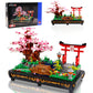 B&LHCX Cherry Blossom Bonsai Tree Building Set, 1286 PCS, Large, ABS Material, Japanese Style, Perfect Gift for Kids and Adults