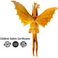 Twcare King Ghidorah, 1964 Movie Series Movable Joints King Of The Monsters Dinosaur Action Figures, Travel Bag