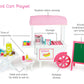 Playtime By Eimmie 18 Inch Doll Furniture - Hot Dog Food Cart And Dolls Accessories - Wooden Playsets - Fits American, Generation, My Life & Similar 14”-18” Girl Dolls Stuff - Girls Toys