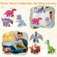 MaoGoLan 6Pcs Dinosaur Stuffed Animals Plush Dinosaur Toy Party Favors Bulk for Kids  12 Inch Collectible Stuffed Dino Plushies with Triceratops Velociraptor Stegosaurus Pterodactyl