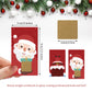 Outus 50 Pieces Christmas Scratch Off Cards Stickers Christmas Hawaii Party Games Vouchers Festive Raffle Tickets Holiday Business Prize Drawings For Kids Adults Families Events Groups (Gift Box)