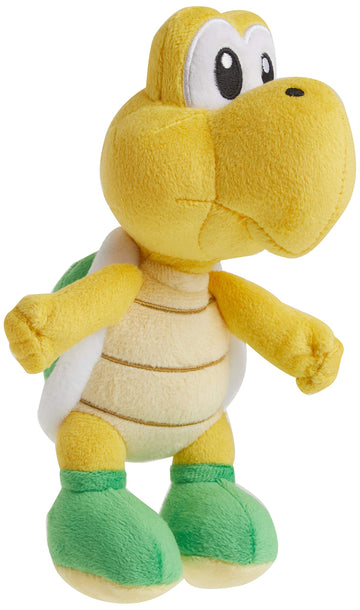Little Buddy Koopa Troopa Plush Toy, 7" Multi-Colored, Model 1425, Soft Plush Material