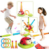 Engfa 3 In 1 Musical Jump, Toss Ring Game Toys, Stomping Launch Rocket Launcher For Kids Toys For Girls Boys 3-5, Sports & Outdo