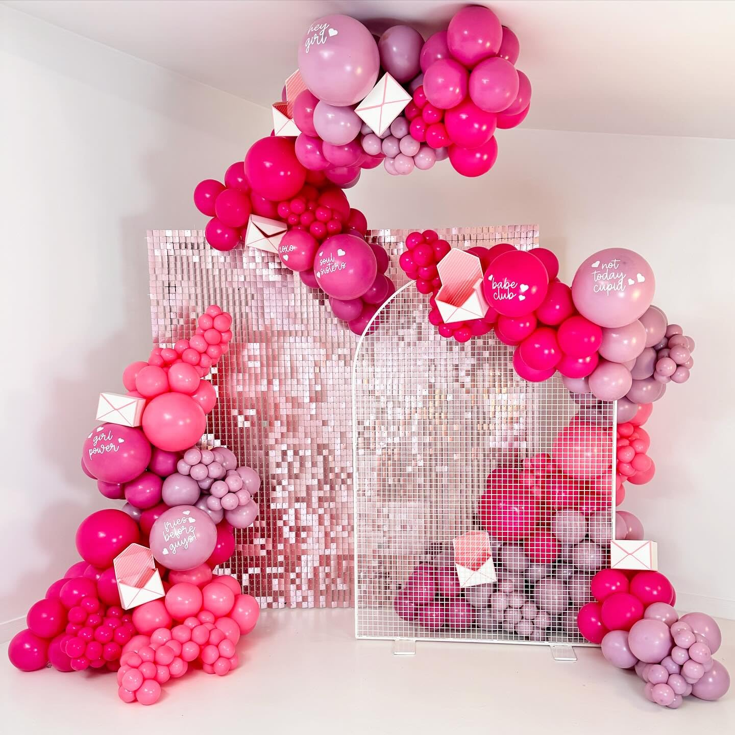 Bezente Hot Pink Latex Party Balloons - 150 Pack 5 Inch Matte Small Pink Helium Balloons For Wedding Baby Shower Valentine'S Day