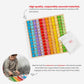 Bigjigs Toys Multiplication Table Board Game - Wooden Educational Toy, 1-12 Times Tables, Multicoloured, Model BJ210