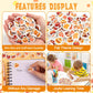 CCINEE 120Pcs Thanksgiving Mini Erasers for Kids, Fall Holiday Erasers Bulk for Desk Pets Classroom Rewards 3D Maple Pumpkins Su