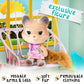 Honey Bee Acres Interactive 2 Story Tree House Playset with limited availability Squirrel Poseable Figure Includes 21 Pieces