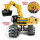 Top Race Stem Building Toys Building Set Stem Kits For Boys Gift Toys For Boys Ages 6-14 Year Old And Up, 2 In 1 Model Set Excavator Toy And Robot Toy 342 Pieces
