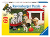 Ravensburger Puppy Party | 60-Piece Jigsaw Puzzle For Kids | Unique, Pieces | Enhances Concentration And Creativity | Ideal Gift For Birthdays And Holidays