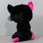 Ty Beanie Boos Licorice The Cat Plush Stuffed Animal - 6" Multi-colored Glitter Eyes