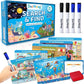 Search And Find Book For Kids Ages 4-6,3-8, Preschool Learning Toys With 4 Dry Erase Markers 12 Themes Activity Mats, Educationa