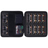 Aenllosi Hard Case For 36Pcs Fingerboards,Large Capacity Holder For Mini Finger Skateboards Toy,Compatible With Grip Tapes,Bearing Wheels,Trucks & Decks(Black,Case Only)
