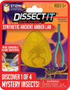 Top Secret Toys Discover-It Dissection Kit For Kids, Synthetic Amber Science Lab Kit To Learn About Insects, Science Toys For Ki