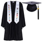 Newrara Kindergarten Graduation Cap and Gown Stole Package for Kids (Black, 33)