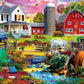 MasterPieces 1000 Piece Jigsaw Puzzle for Adults, Family, Or Youth - Picnic on the Farm - 19.25x26.75