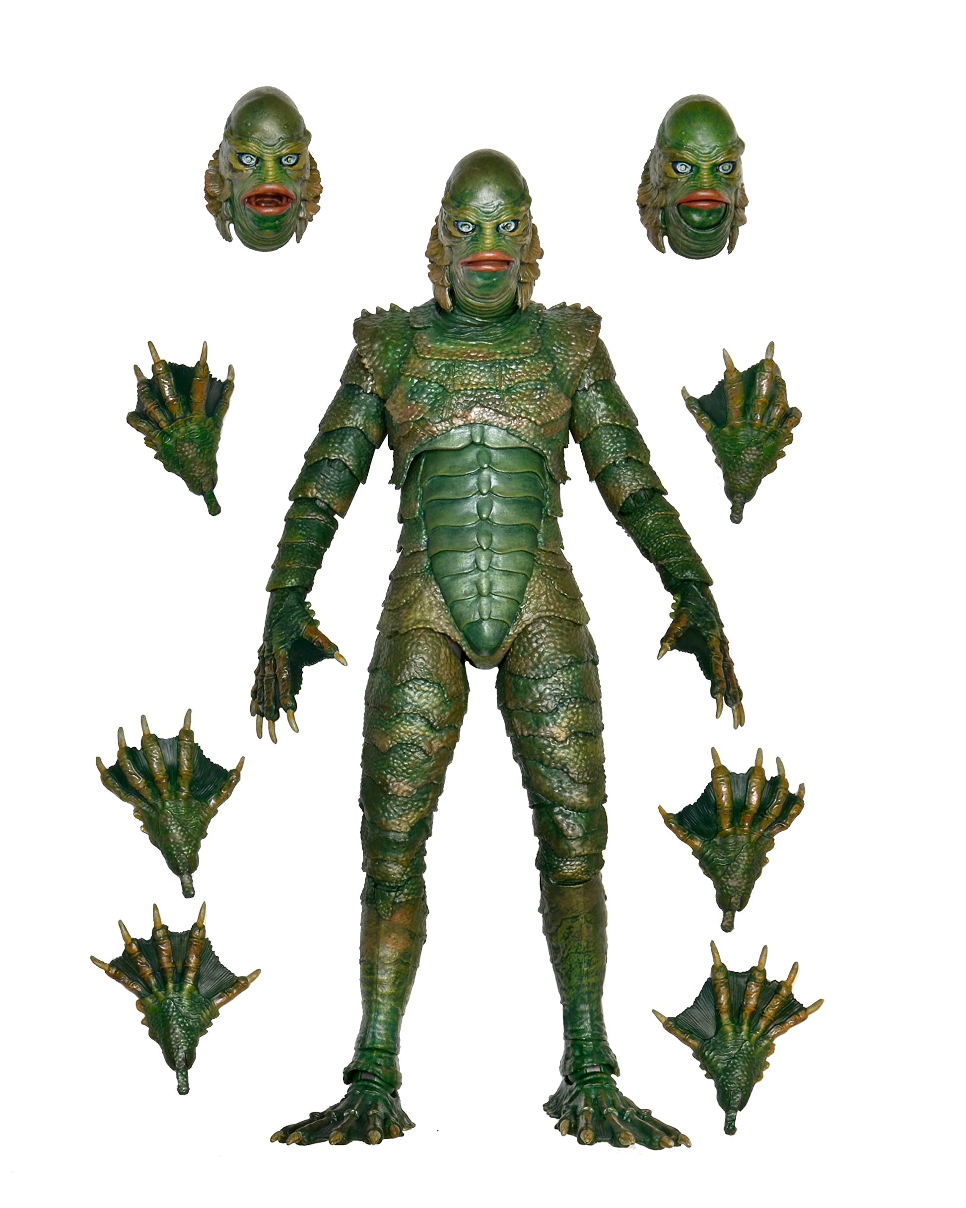 NECA - Universal Monsters - 7  Scale Action Figure - 7 Ultimate Creature from the Black Lagoon (Color)