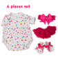 Ekokiz Reborn Baby Dolls Clothes 17-22 Inches Realistic Newborn Clothes Outfit Accessories Gift Set For Lifelike Baby Dolls Girl