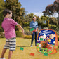 Thanksgiving Bean Bag Toss Games For Kids, Football Turkey Double-Sided Collapsible Cornhole Board Thanksgiving Games Toys For B
