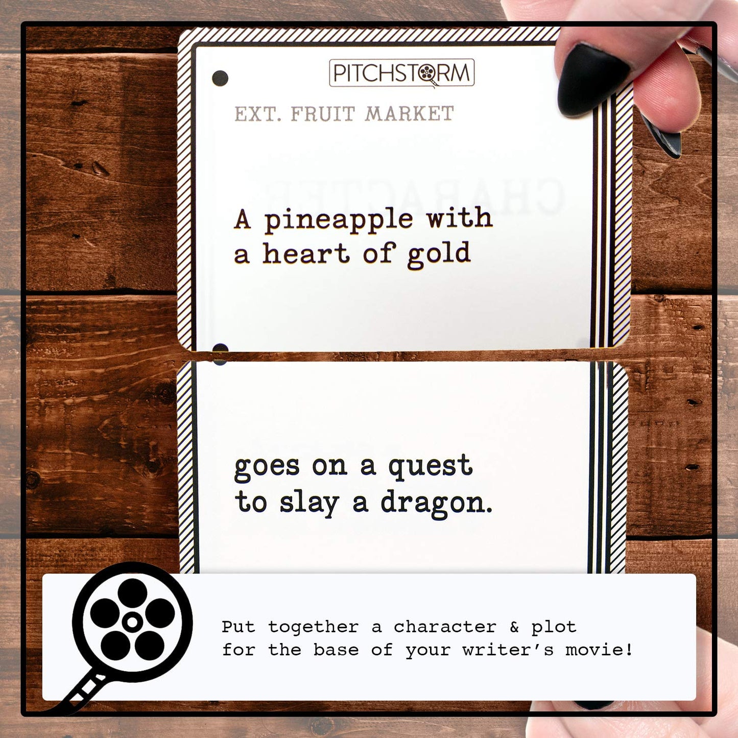 Skybound Pitchstorm : Card Game Of Pitching Horrible Movie Ideas To The Worst Executives | Fun Party Tabletop Game Enjoyed By Te