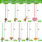 jollylife 36PCS Cinco de Mayo Fiesta Necklaces Beads Mexican Party Favors Birthday Decorations Supplies Bulk