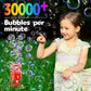 Ivtivfu  Bubble Machine with Lights for Party (20 Holes)  Firework Bubble Machine  Kids Bubble Machine with Closeable Sound  Party  Christmas  Chinese New Year