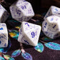 Hddais Dnd Dice Set, 7Pcs Resin D&D Dice Rpg Polyhedral Dice Set With Gift Case For Dungeons And Dragons And Other Tabletop Game