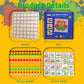 Mosaic Shape Wooden Pattern Blocks Puzzle, 120 Pcs Wooden Pattern Blocks With 20 Pcs Design Cards,Kindergarten Classic Education