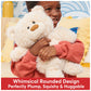 GUND Bubbles Teddy Bear Stuffed Animal  enhanced Bear Plush Toy for Ages 1 and Up  Cream  10