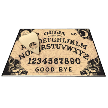 Winning Moves Classic Ouija Board - Premium Wood Spirit Board, Brown, Model 1175, for 2+ Players, Ages 8 and Up