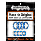 Winter Evening Traxxas Maxx 4s Steel CV Axle Upgrade & Wheel Hub Bearings Kit, Model 1315
