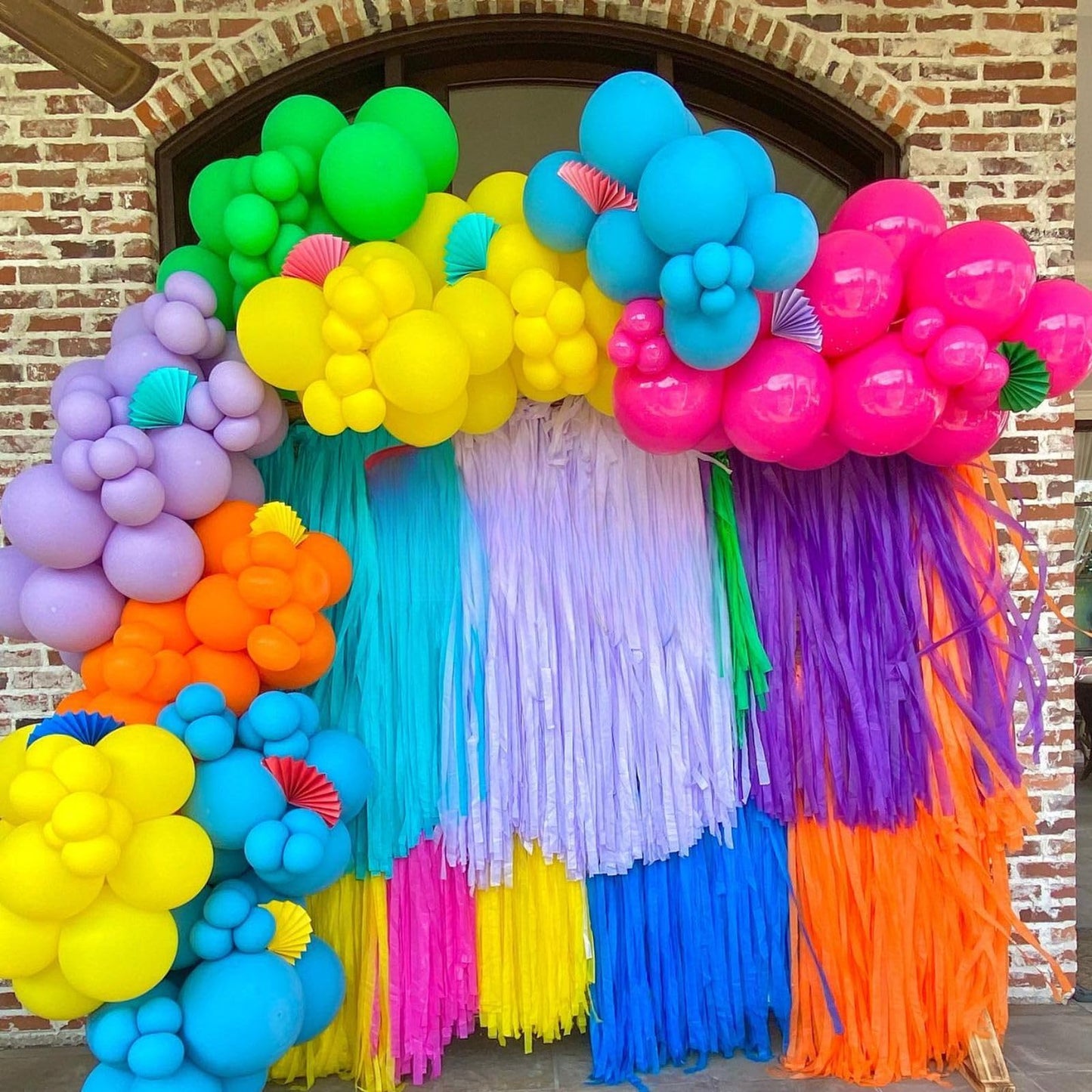 Pink And Purple Teal Balloons, Pink Purple Yellow Balloons, Purple Teal Confetti Balloons Purple Blue Yellow Latex Balloons For