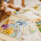 Melissa & Doug Wooden Jigsaw Puzzle Bundle - Dinosaur, Safari & Ocean - 15.7x11.7x1.2 inches - Blue - Ages 3+