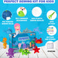 Momotoys Sewing Kit For Kids, Fun & Educational Mermaid And Sealife Sew Craft Set For Boys And Girls Ages 8-12, Complete Beginne