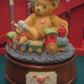Cherished Teddies - Bear Playing W/Train, Musical - By Enesco # 912964