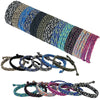 YANMIN 24 pcs Braided Friendship Bracelets for Teen Girls Boys Woven Paracord Bracelets Set Valentines Exchange Gifts Easter Bas