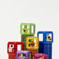 Magformers Construction Character 6 Pieces Add On, Rainbow Colors, Educational Magnetic Geometric Shapes Tiles Building Stem Toy Set Ages 3+