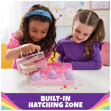 Hatchimals Alive, Rainbow Splash Egg Carton With 5 Mini Figures In Color Reveal Eggs & 10 Accessories, Kids Toys For Ages 3 And Up