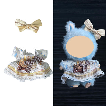 Doll Clothes - Compatible with LBB 5.91-6.7inch(15-17cm) Dolls as Accessories Only  enhanced Dolls Outfit with Accessories  Hand Crocheted Hat  Sweaters  Bag 25