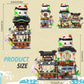 Oundarm Foldable Japanese Street View Mini Blocks Kit- Izakaya Shop, Japanese Mini Brand Store Toy, Gift For Adults, Boys, Girls