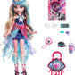 Monster High Lagoona Blue Doll - Glam Outfit & Festival Accessories, Multicolor, Model HXH82
