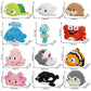 HJPLPXH Small Toy Gift,Party Favors for Kids,12 Boxes Mini Marine Animals Micro Building Blocks Set, Birthday Gift for Kids Ages