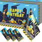 Tatuo Construction Happy Birthday Tablecloth Dump Truck Birthday Table Covers Tractor Plastic Printed Tablecloth Construction Th