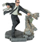 Diamond Select Toys The Matrix Gallery Diorama Agent Smith 10-Inch Pvc Statue With Detailed Sculpting