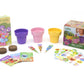 Green Toys Sesame Street Abby'S Garden Planting Activity Set - 17 Piece Kids Outdoor Toy Set With Seeds And Stickers. No Bpa, Phthalates, Pvc. Dishwasher Safe, Recycled Plastic, Made In Usa.