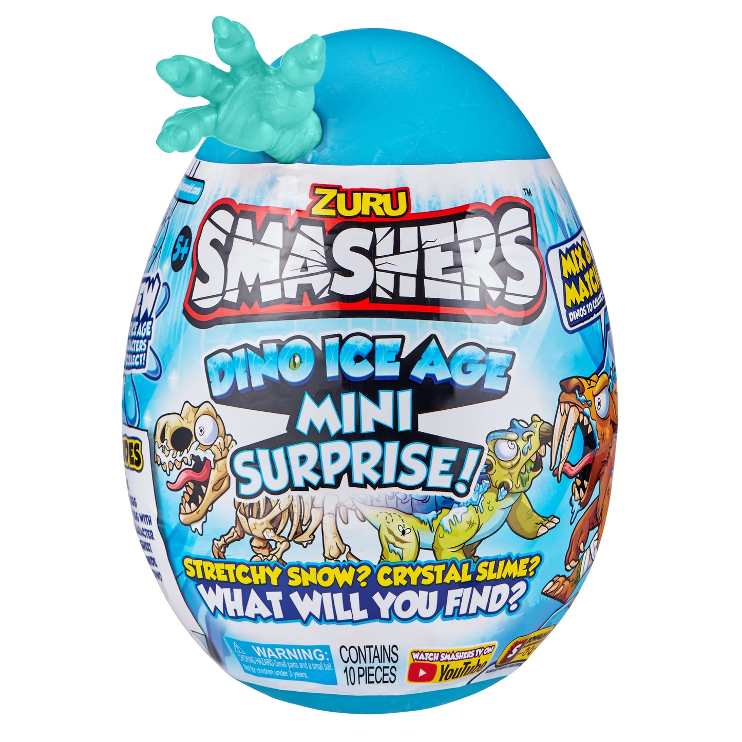 Smashers Dino Ice Age Mini Surprise Egg By Zuru