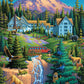 Buffalo Games 300 Piece Jigsaw Puzzle - Mount Rainier - Multicolor - Challenging Paper Puzzle for Adults, Finished Size 21.25 x 15.00